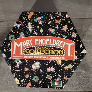 MARY ENGELBREIT - CHRISTMAS COLLECTION - 12 CHRISTMAS ORNAMENTS - NWOT
